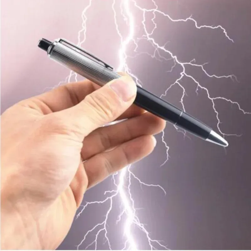 Shock Pen Prank Toy - قلم صدمة كهربائية إبداعي 11L^1pcs، أداة