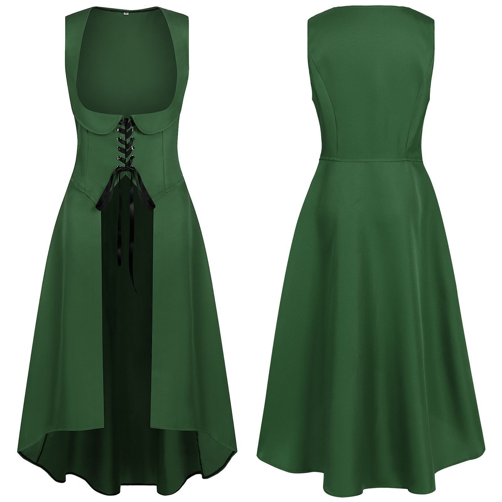 فستان طويل للتنكر، زي تنكري أو - مراجعة Medieval Renaissance Dress Women وسعره