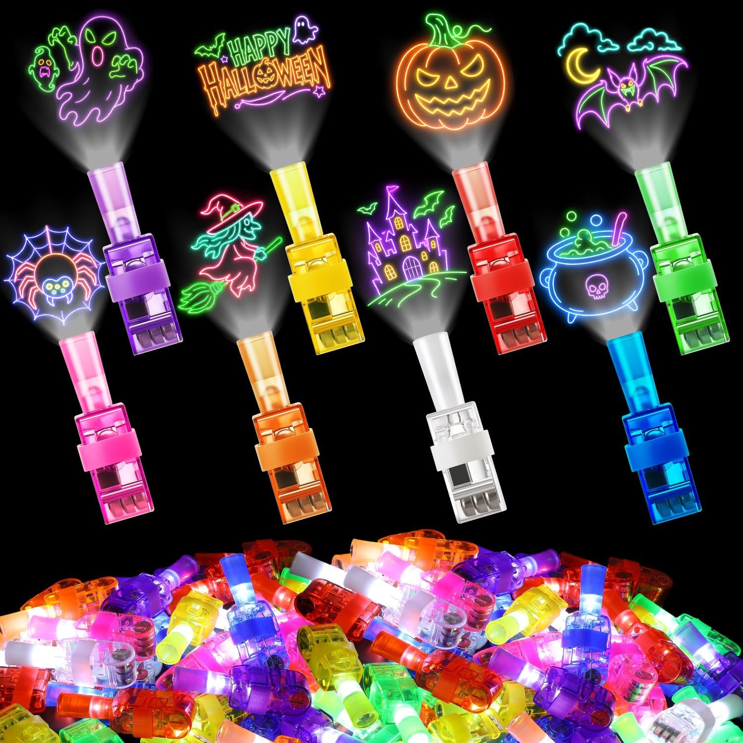 4/40 قطعة من أضواء الأصابع LED - مراجعة Glow In The Dark Party Glasses وسعره