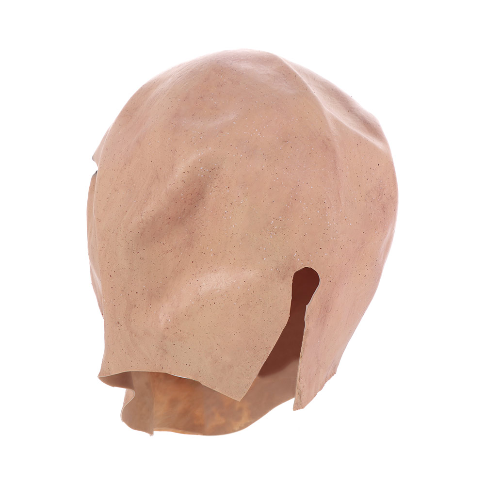 مجهولي الهوية رجل هالوين نحيل  - مراجعة Latex Alien Mask Realistic وسعره