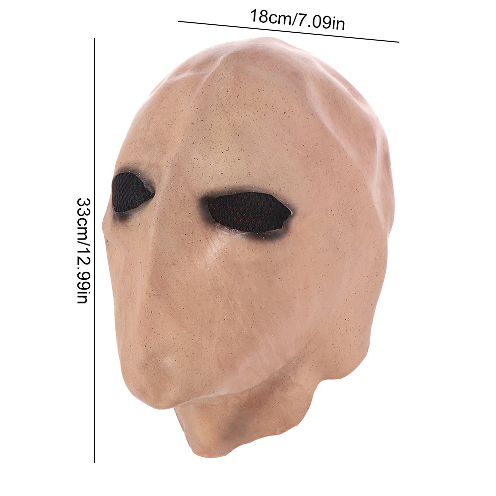 مجهولي الهوية رجل هالوين نحيل  - مراجعة Latex Alien Mask Realistic وسعره