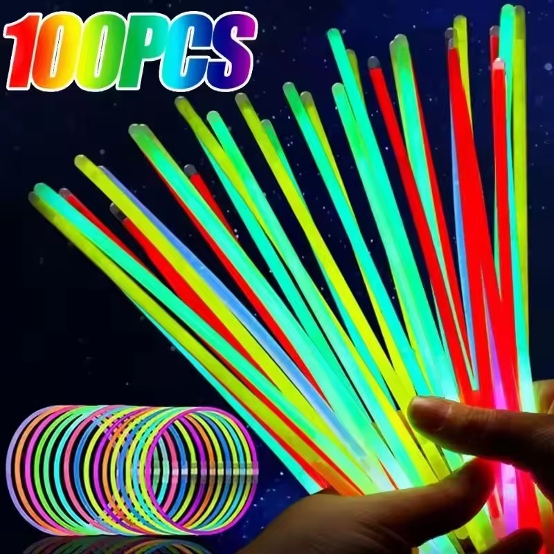 50/100 قطعة العصي الإسفار حفلة - مراجعة Glow In The Dark Party Glasses وسعره