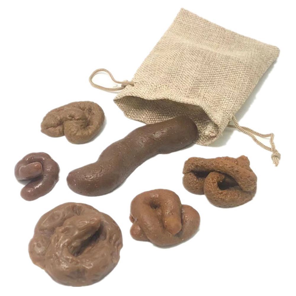 6 قطع من أدوات المزاح المضحكة  - مراجعة Fake Poop Gag Gift وسعره